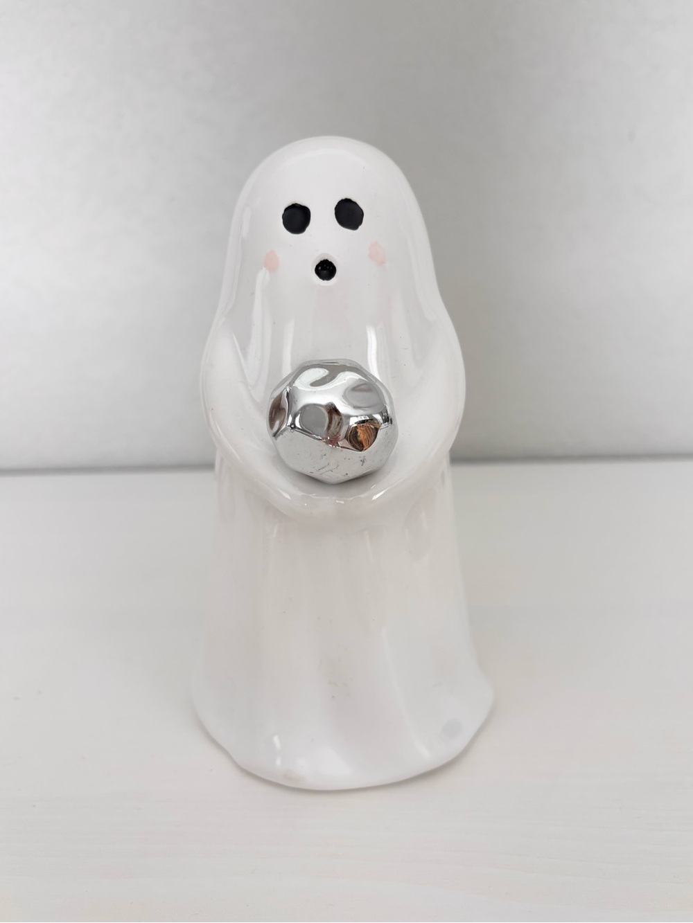 WAY TO CELEBRATE Ghost Figurine NWT